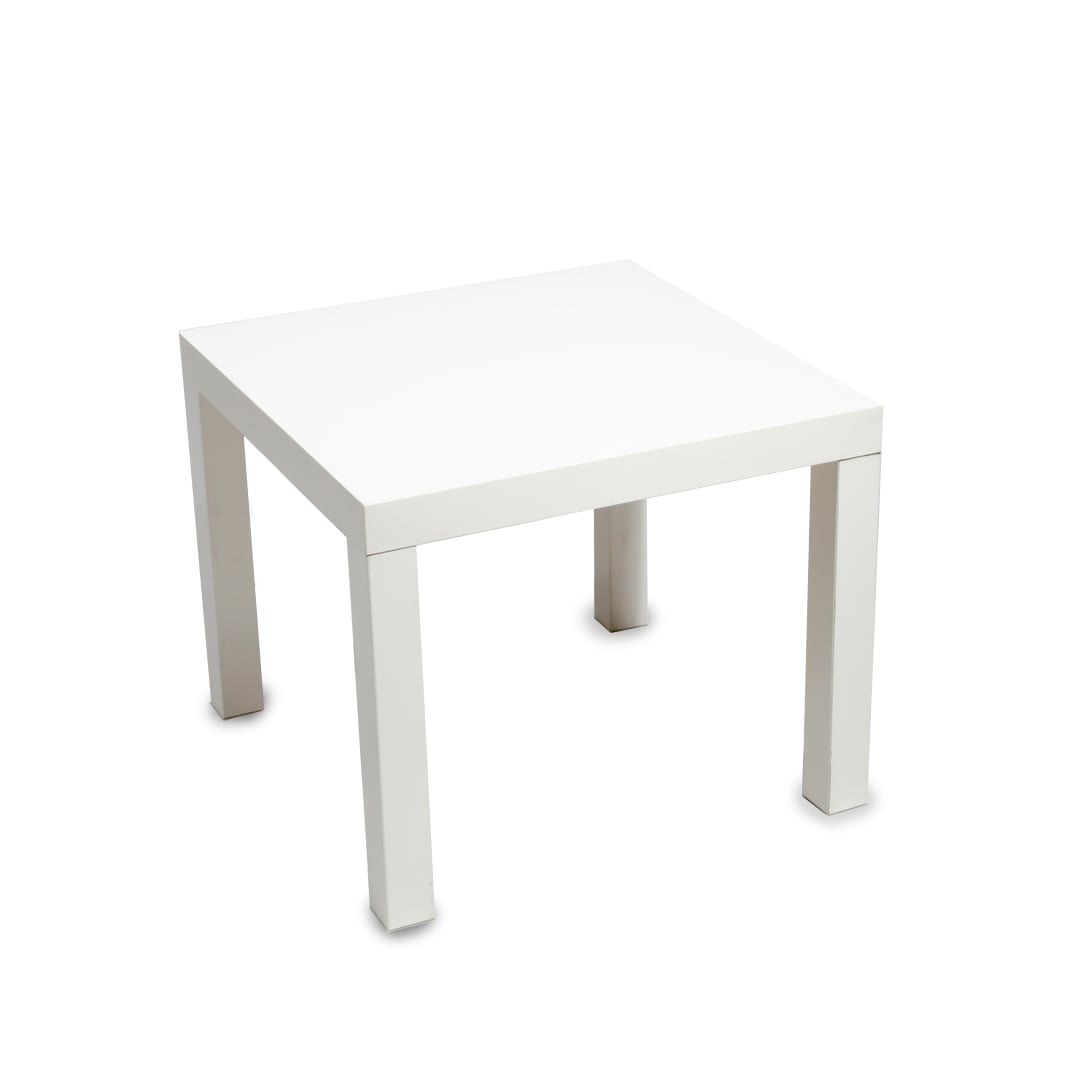 Fotografia č. 1: Lack stolík biely