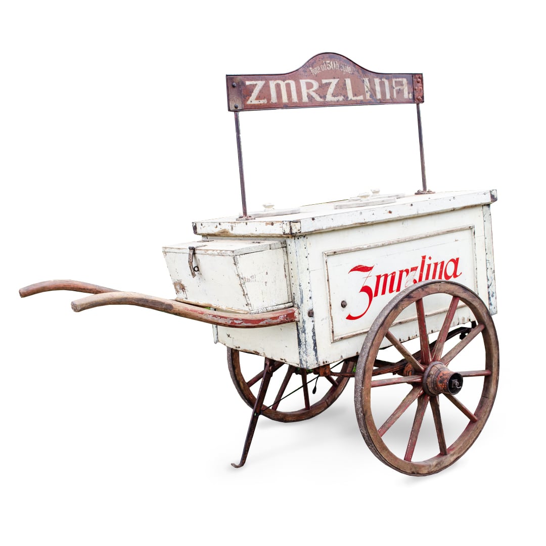 Fotografia č. 1: Zmrzlinový vozík