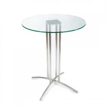 Stôl sklenený okruhlý