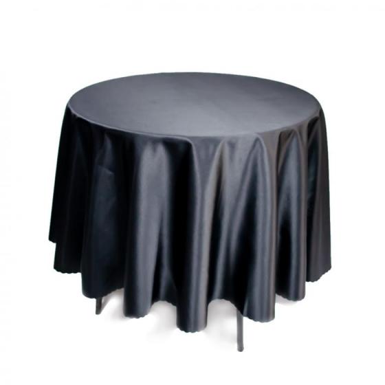 Stôl okruhlý 80 čierny 